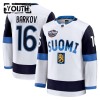Finsko Dresy 4 Nations Face Off 2025 Fanatics Premium Aleksander Barkov Bílý - Dětské